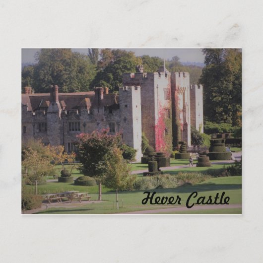 Hever Castle Briefkaart (Voorkant)