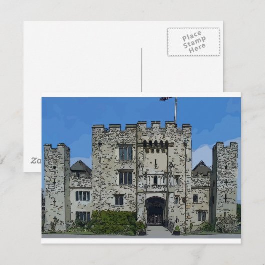 Hever Castle Briefkaart (Voorkant / Achterkant)