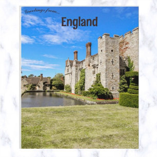 Hever Castle en Gardens Edenbridge Engeland Briefkaart