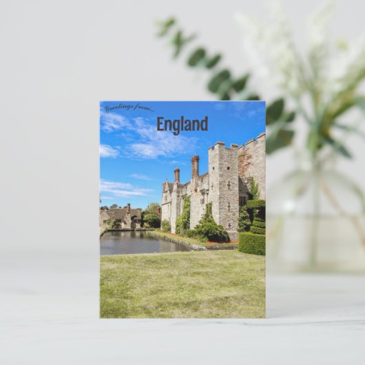 Hever Castle en Gardens Edenbridge Engeland Briefkaart (Staand voorkant)