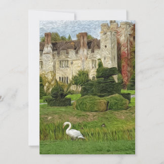 Hever Castle - gezinswoning van Anne Boleyn (blank Bedankkaart