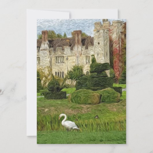 Hever Castle - gezinswoning van Anne Boleyn (blank Bedankkaart (Voorkant)