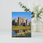 Hever Castle, Kent bloemen Briefkaart (Staand voorkant)