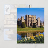 Hever Castle, Kent bloemen Briefkaart (Voorkant / Achterkant)