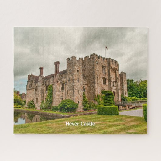 Hever Castle Kent Scenic Picture Legpuzzel (Horizontaal)