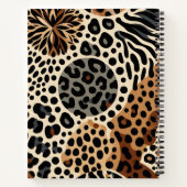 Hevig Leopard Skin Notitieboek (Achterkant)