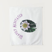 Hevig Overpeinsde Grappige Lotus Wandkleed (Voorkant)