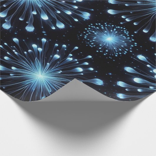 Hevig vuurwerk cadeaupapier (Hoek)