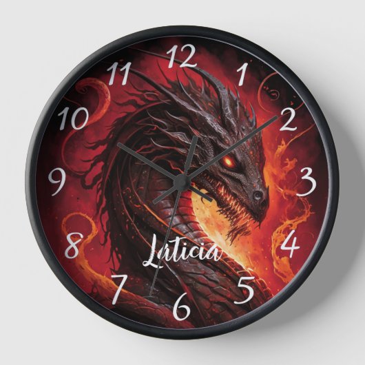 Hevige Draak en Vuur (Voorkant)