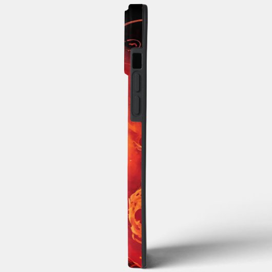 Hevige Draak en Vuur Case-Mate iPhone Case (Achterkant / Links)