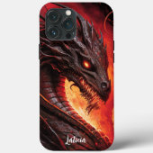 Hevige Draak en Vuur Case-Mate iPhone Case (Achterkant)