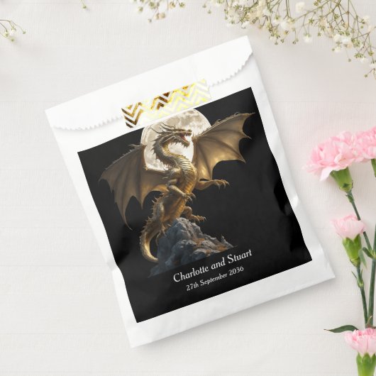 Hevige drakenfokkerij bedankzakje (Gezegeld)