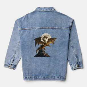 Hevige drakenfokkerij denim jacket
