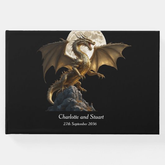 Hevige drakenfokkerij gastenboek (Voorkant)