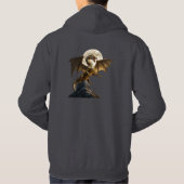 Hevige drakenfokkerij hoodie (Achterkant)