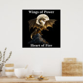 Hevige drakenfokkerij poster (Keuken)