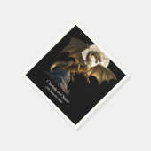 Hevige drakenfokkerij servet (Hoek)