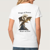 Hevige drakenfokkerij t-shirt (Achterkant)