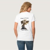 Hevige drakenfokkerij t-shirt (Achterkant volledig)