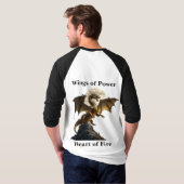 Hevige drakenfokkerij t-shirt (Achterkant volledig)