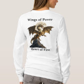 Hevige drakenfokkerij t-shirt (Achterkant)