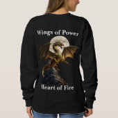 Hevige drakenfokkerij trui (Achterkant)