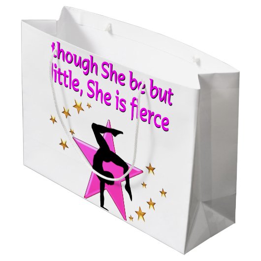 HEVIGE EN MACHTIGE GYMNAST GROOT CADEAUZAKJE (Achterkant Gekanteld)