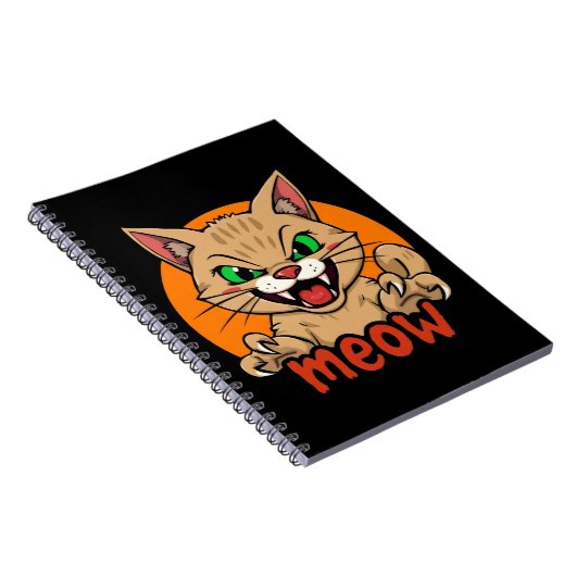 Hevige kat notitieboek (Rechterzijde)
