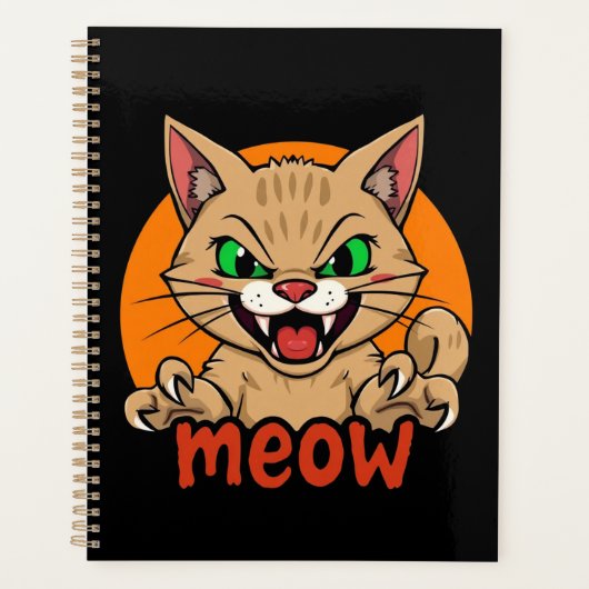 Hevige kat planner (Voorkant)