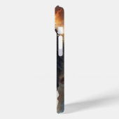 Hevige leeuw met Israëlische vlag Case-Mate iPhone Case (Achterkant / Links)