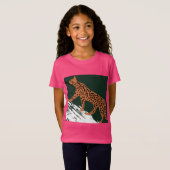 Hevige Ocelot Pink Panache T-shirt (Voorkant volledig)