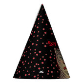 Hevige Verjaardag Aziatische Tijger Strepen Rode S Feesthoedjes (Links)