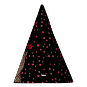 Hevige Verjaardag Aziatische Tijger Strepen Rode S Feesthoedjes (Rechts)