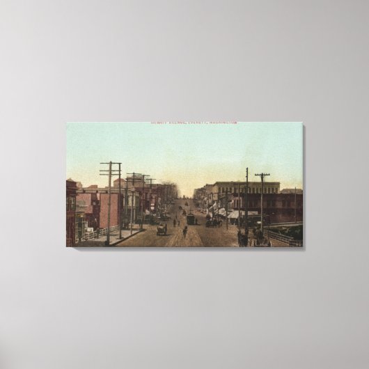 Hewitt Avenue Uitzicht Canvas Afdruk (Voorkant)