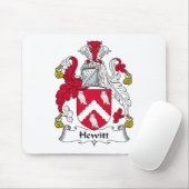 Hewitt Family Crest Muismat (Met muis)