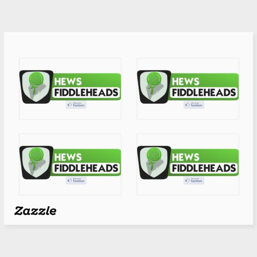 Hews Fiddlehead stickers (Vel)
