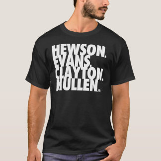 Hewson Evans Clayton en Mullen Classic T-Shirt