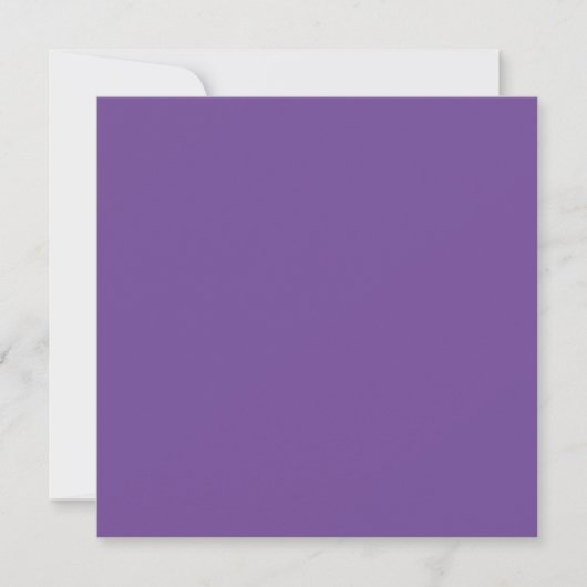 Hex #714997, Boeket Feestdagenkaart (Voorkant)