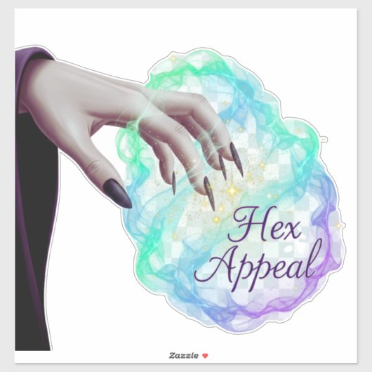 Hex Appeal – Witchy Sticker voor Glam Spells & Moo (Vel)