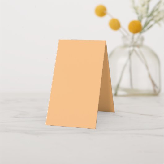 Hex Color #FABA77, Brandy Afsprakenkaart (Achterkant)