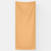 Hex Color #FABA77, Brandy Vinyl Banner (Verticaal)