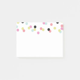 Hex Confetti - Post it Notes