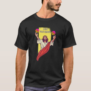 Hex Crypto heeft Cryptocurrency Jesus T-shirt