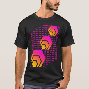 HEX Crypto van Richard Heart Hexican Investor Pric T-shirt