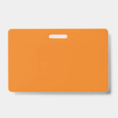 Hex #F17F17, Donkere zalm Badge (Achterkant)