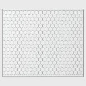 Hex Gaming Paper Roll - Hexagons Cadeaupapier (Vlak)