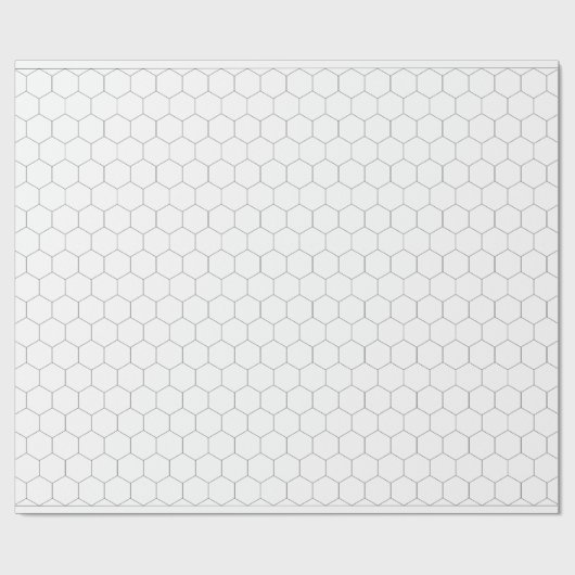 Hex Gaming Paper Roll - Hexagons Cadeaupapier (Vlak)