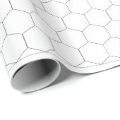 Hex Gaming Paper Roll - Hexagons Cadeaupapier (Rol Hoek)
