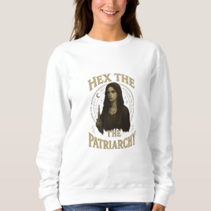 Hex het Patriarchaat – Wiccaanse Heks Illustratie  Trui