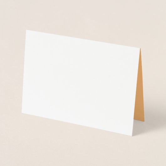 Hex Kleur #FABA77, Brandy Folie Kaarten (Voorkant)